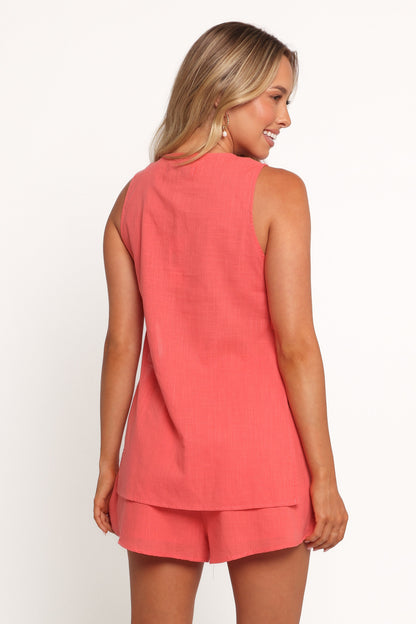 Miller Short Set - Coral