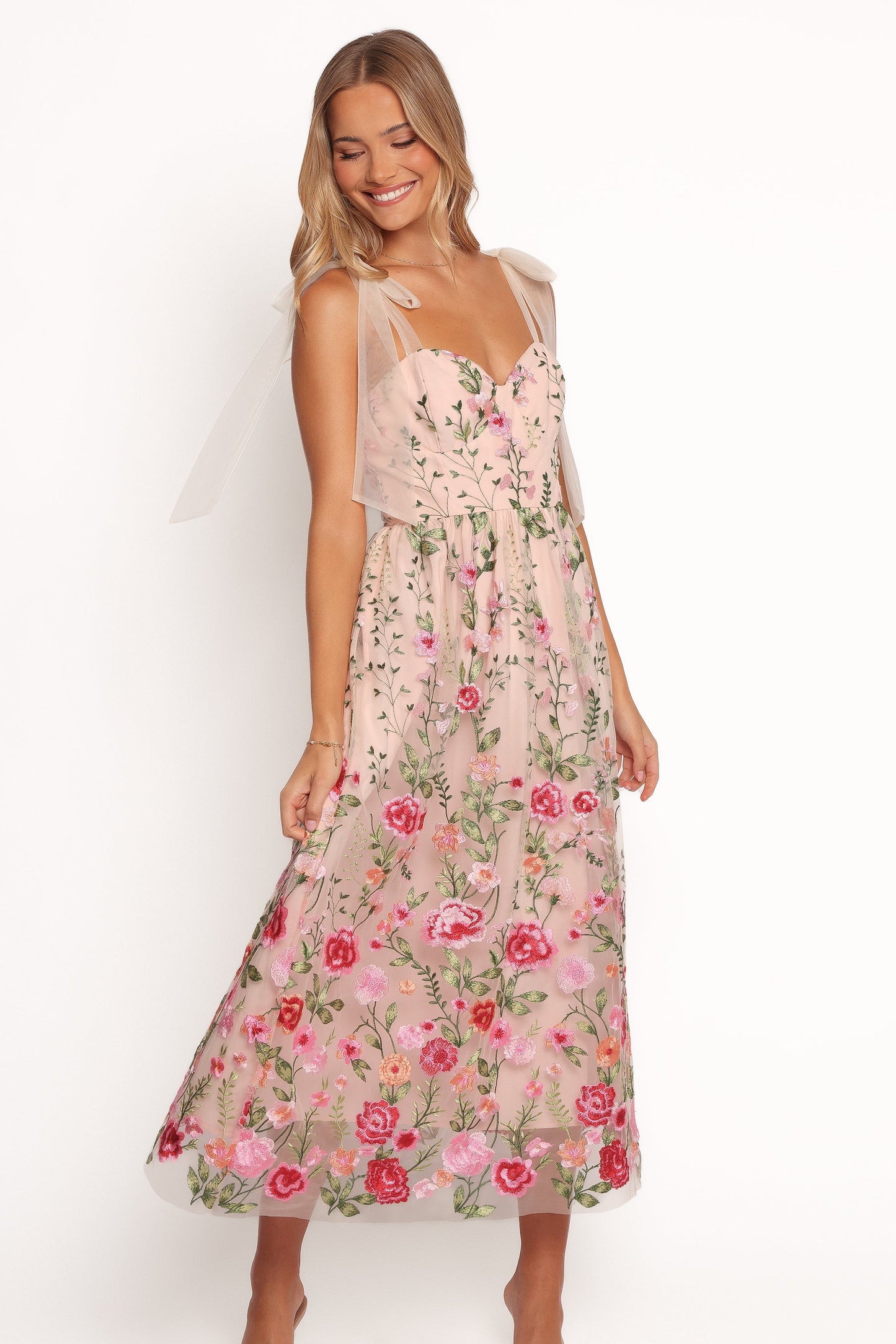 Mirabel Midi Dress - Multi Floral
