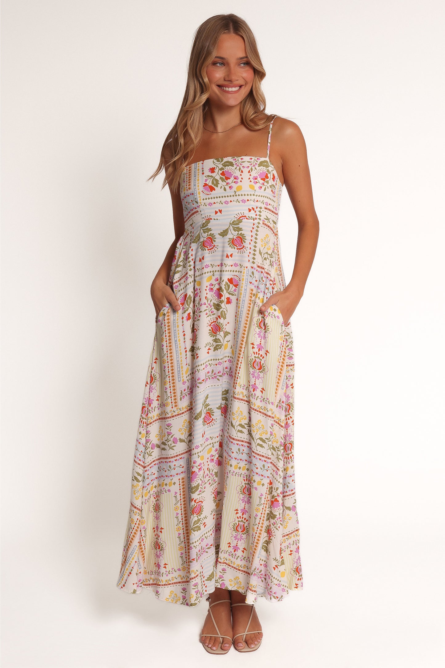 Mireille Maxi Dress - Multi Floral