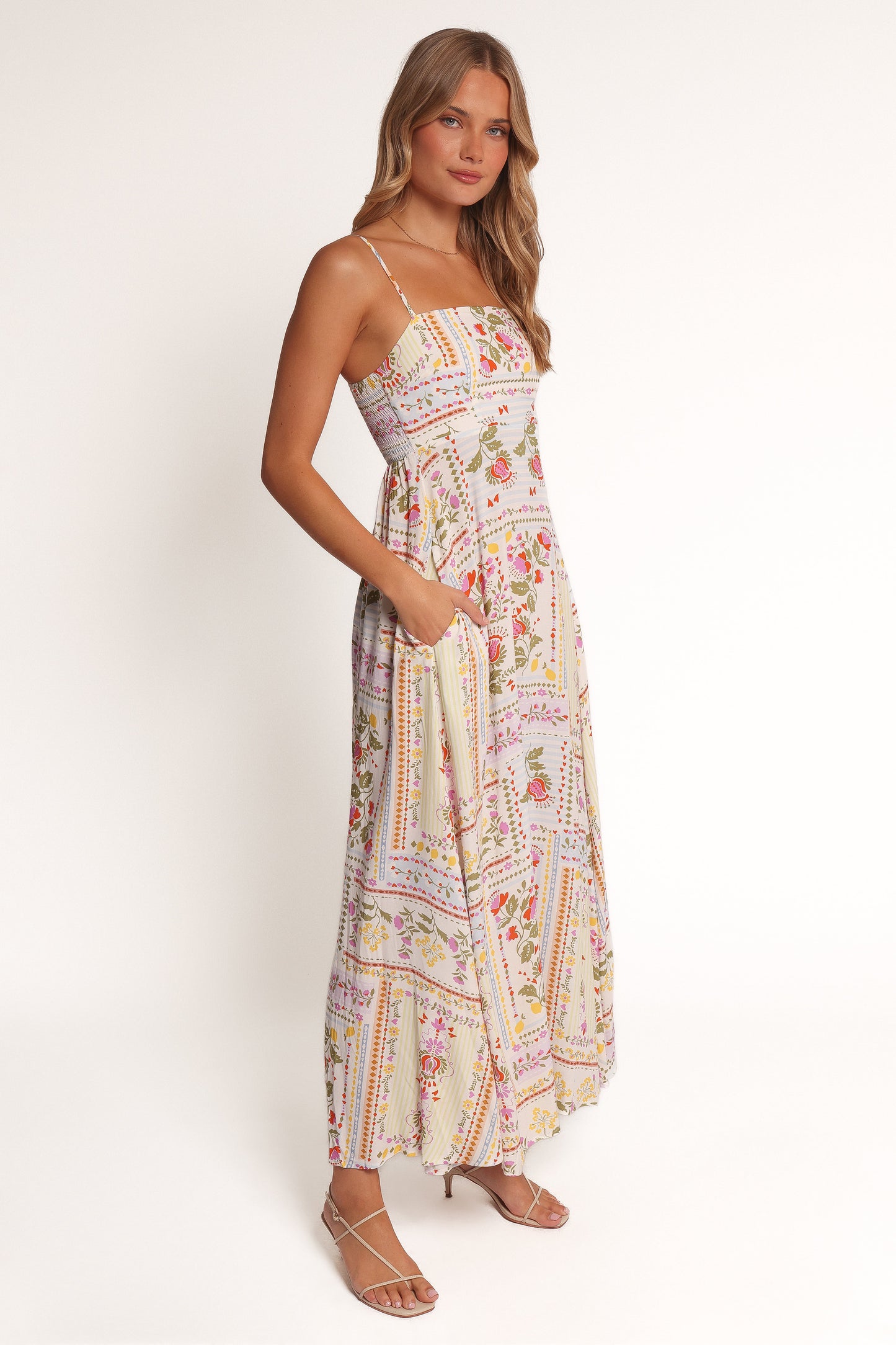 Mireille Maxi Dress - Multi Floral