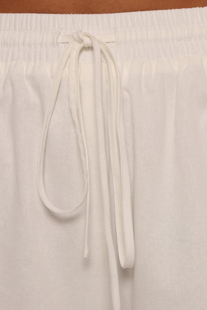 Mollymook Pant - White Tan
