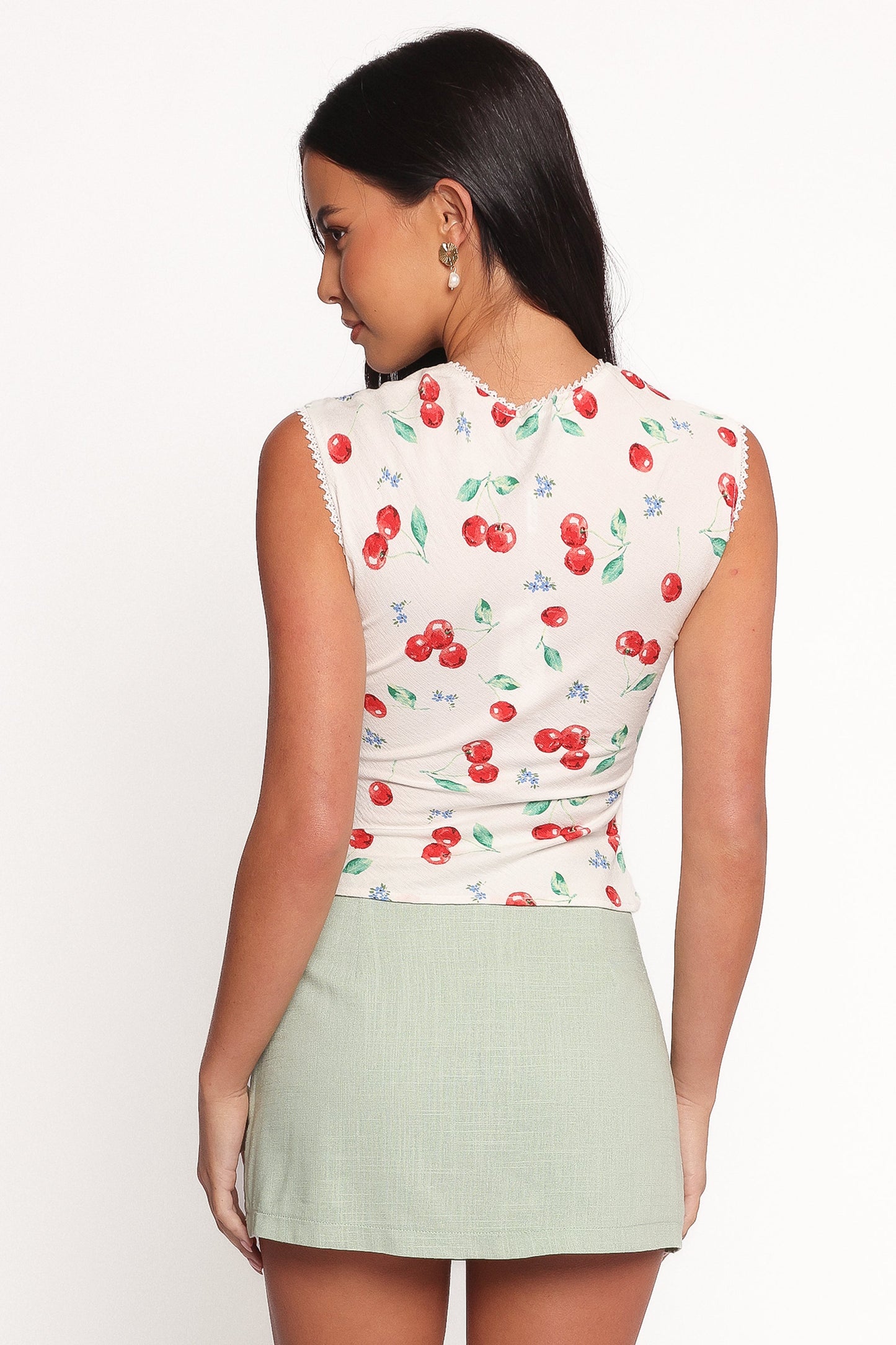 Morgan Top - Starlight Cherry