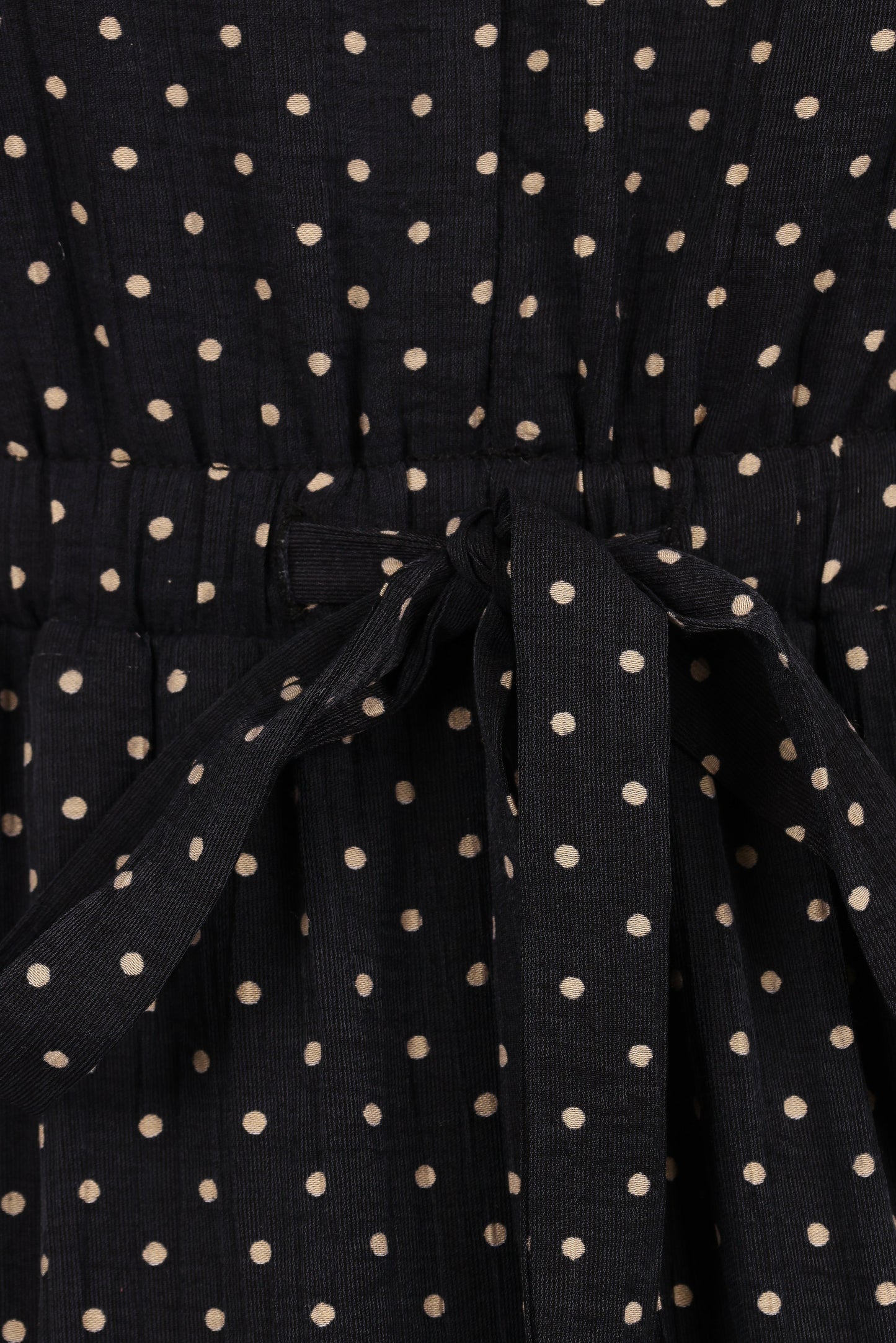 Moscow Midi Dress - Black Polka Dot