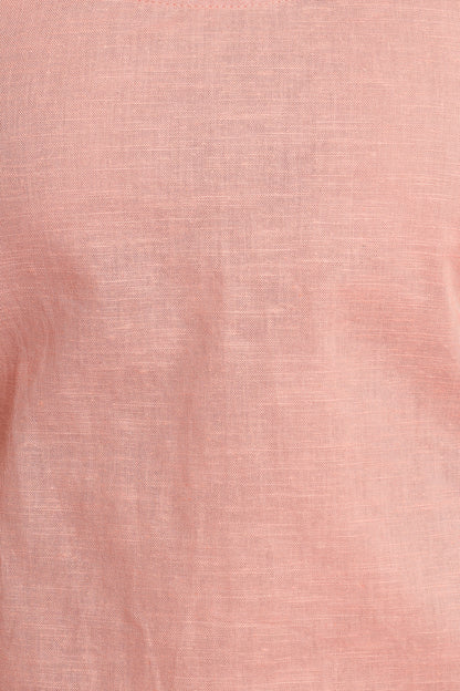 Nadine Halterneck Midi Dress - Pink