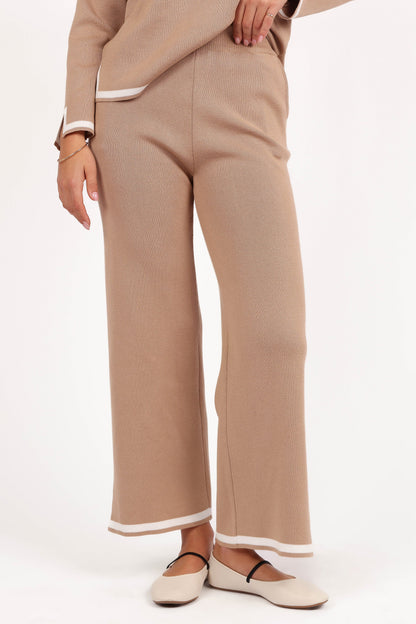 Nathan Two Piece Knit Set - Latte