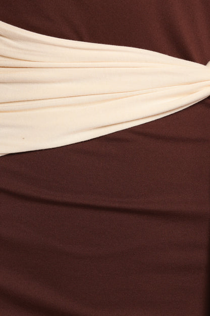 Nicosia Mini Dress - Brown