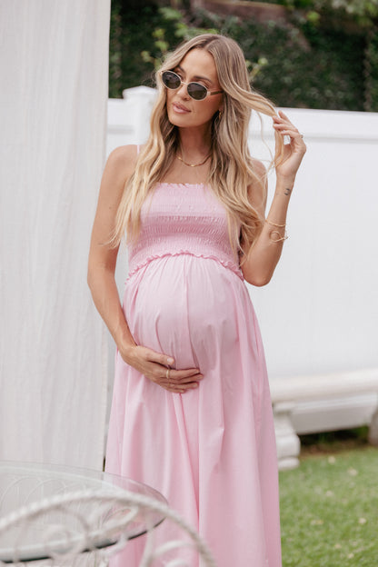Nigella Maxi Dress - Pink