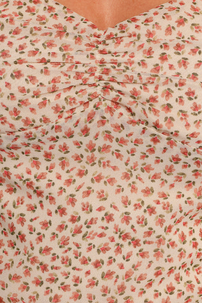 Noel Top - Beige/Multi