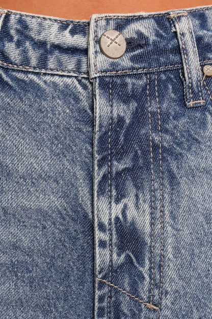 Noemi High Rise Crop Leg Jeans - Imprint