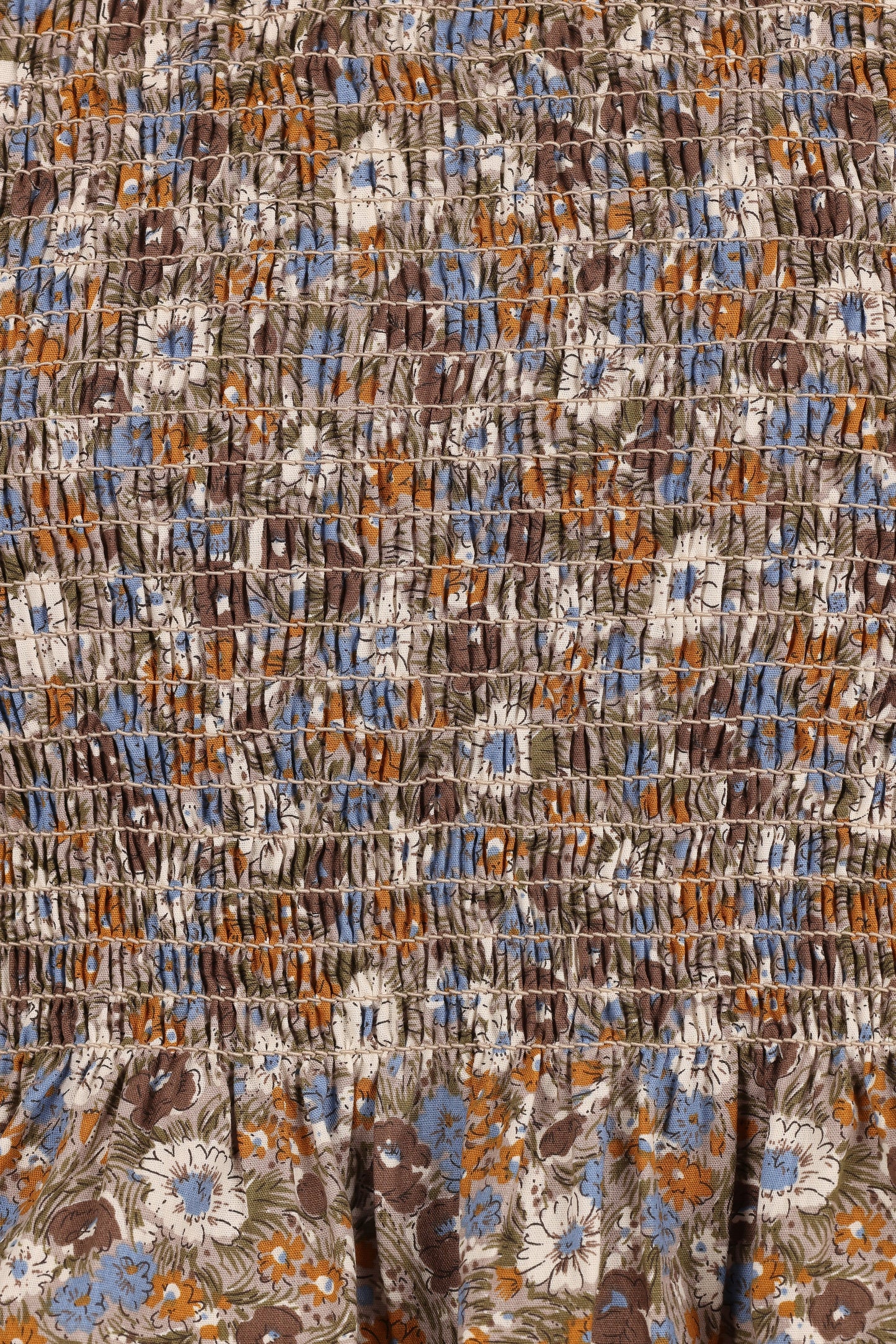 Novah Long Sleeve Top - Olive Floral