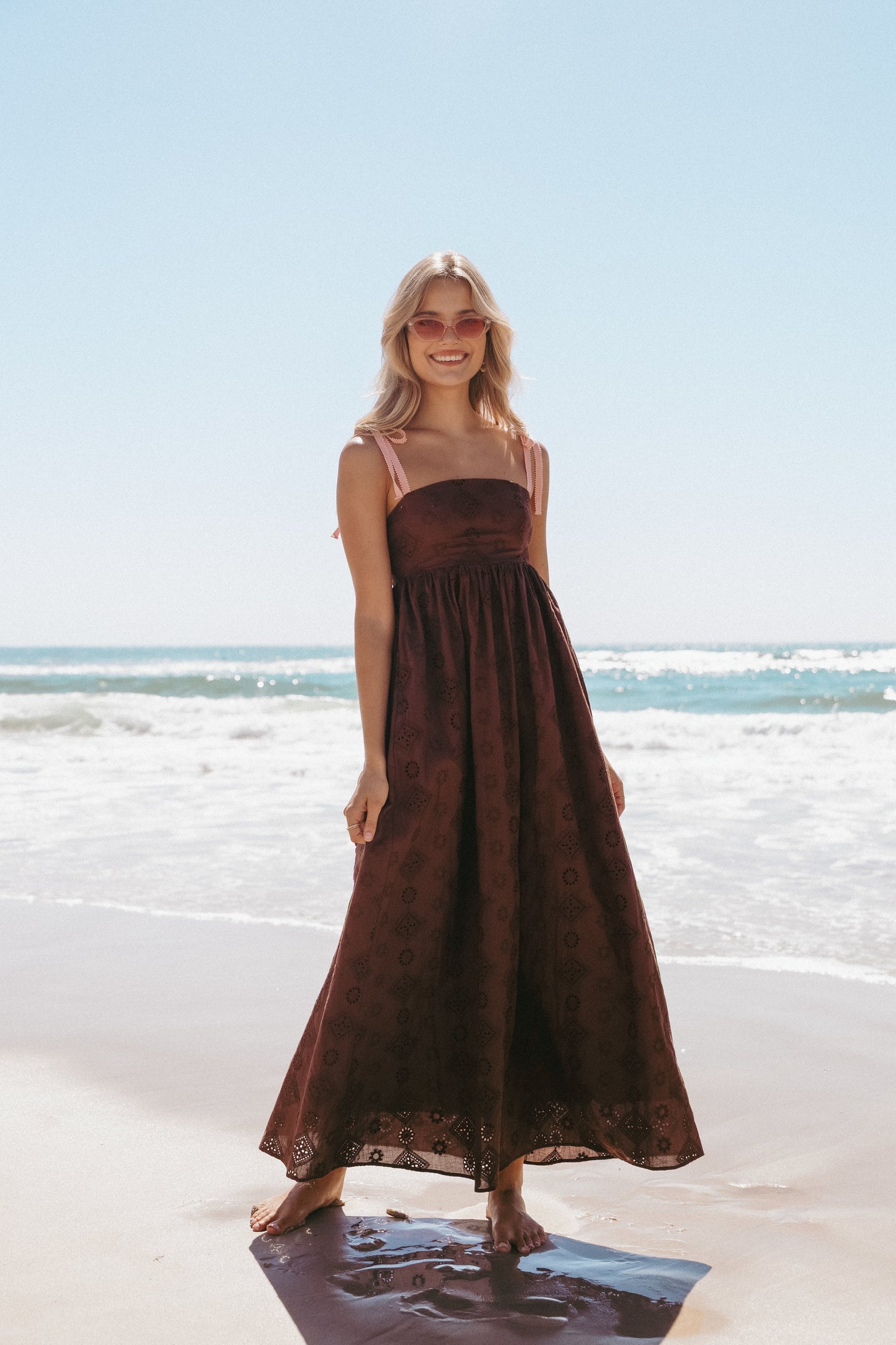 Odessa Maxi Dress - Brown