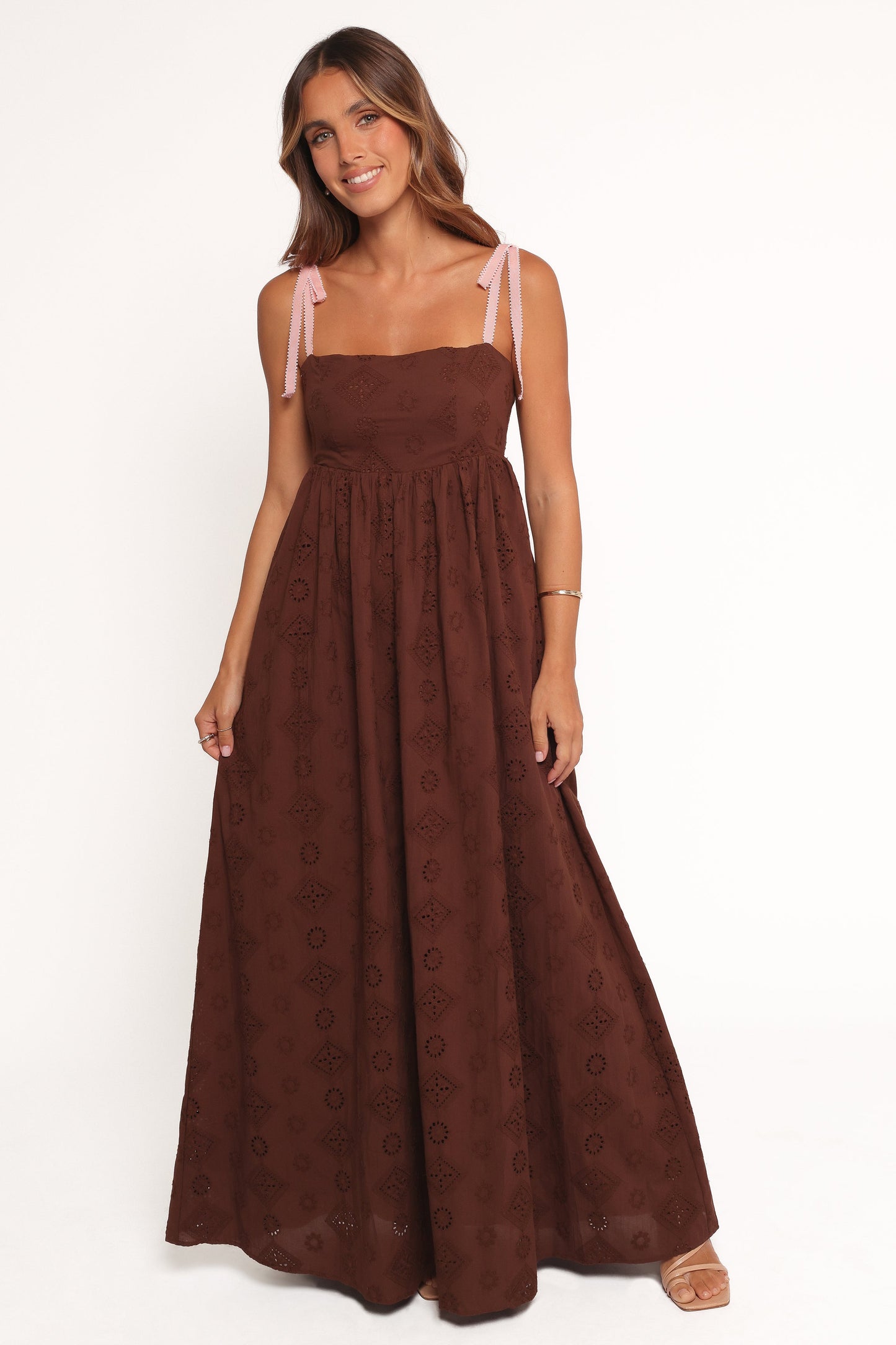 Odessa Maxi Dress - Brown
