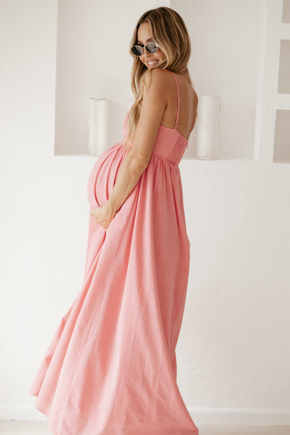 Odessa Maxi Dress - Coral