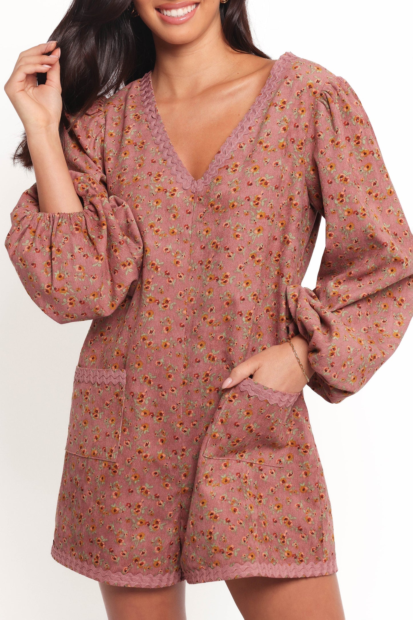 Orio Playsuit - Mauve Multi