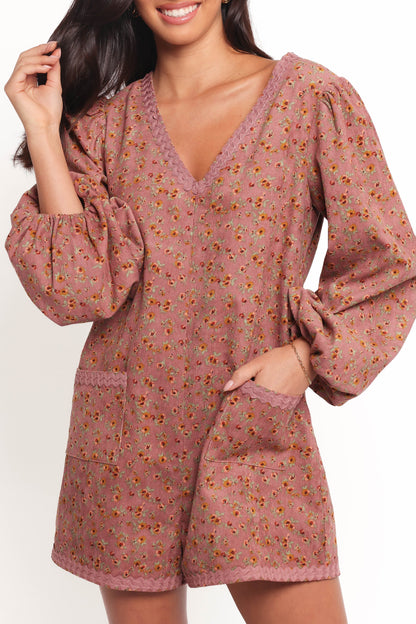 Orio Playsuit - Mauve Multi