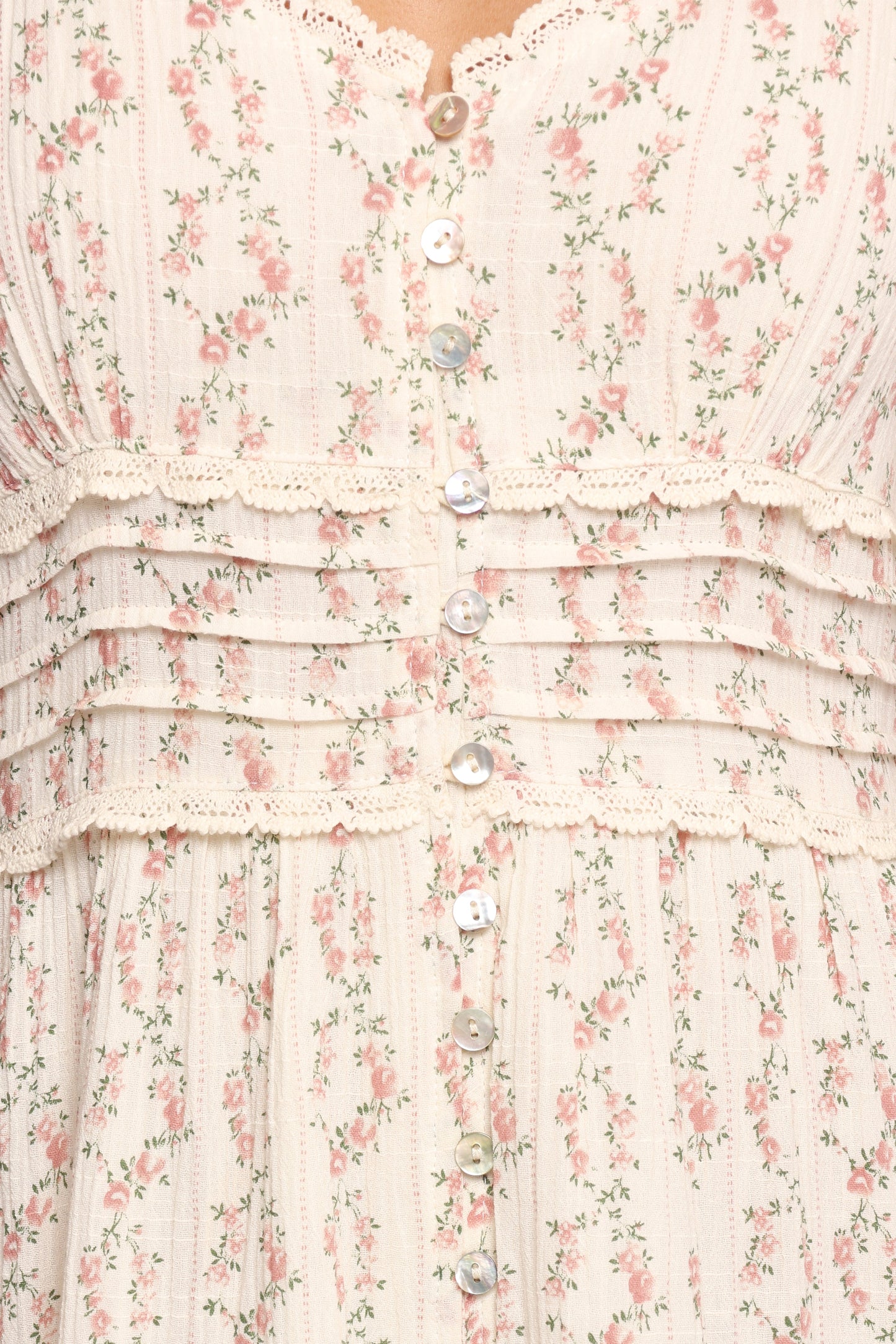 Orlaith Maxi Dress - Rose Garden