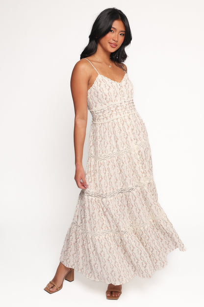 Orlaith Maxi Dress - Rose Garden