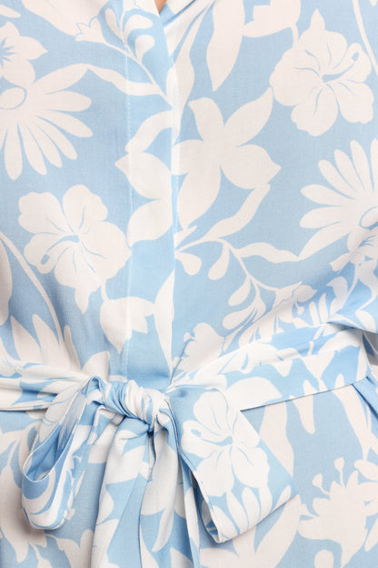 Pali Romper - Blue Floral