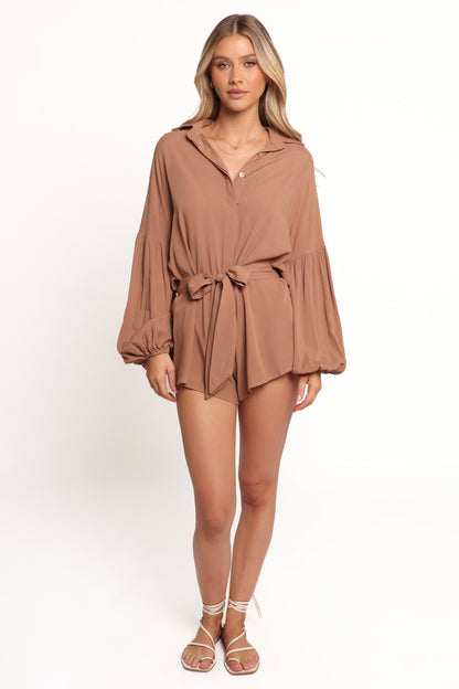 Pali Romper - Mocha