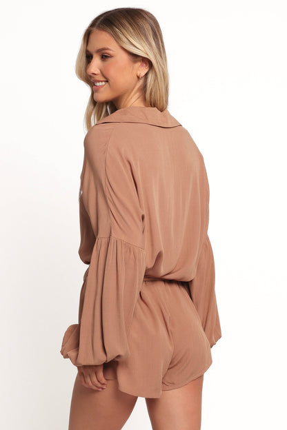 Pali Romper - Mocha