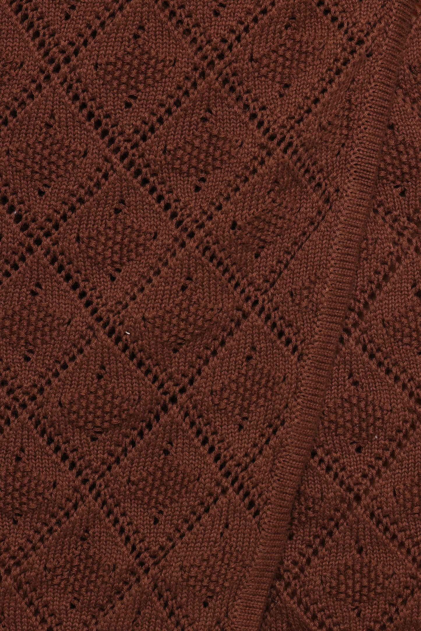 Palma Knit Mini Skirt - Chocolate