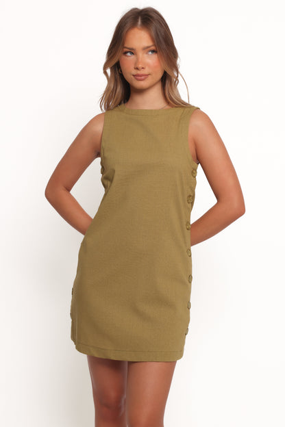 Penelope Mini Dress - Green