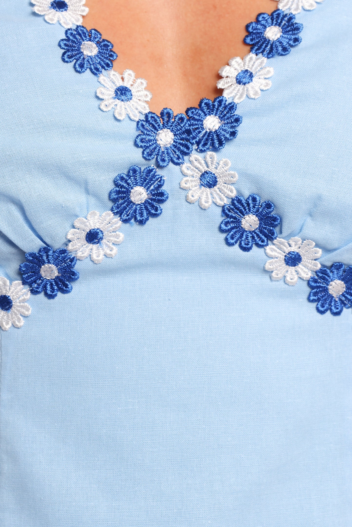 Peri Mini Dress - Blue