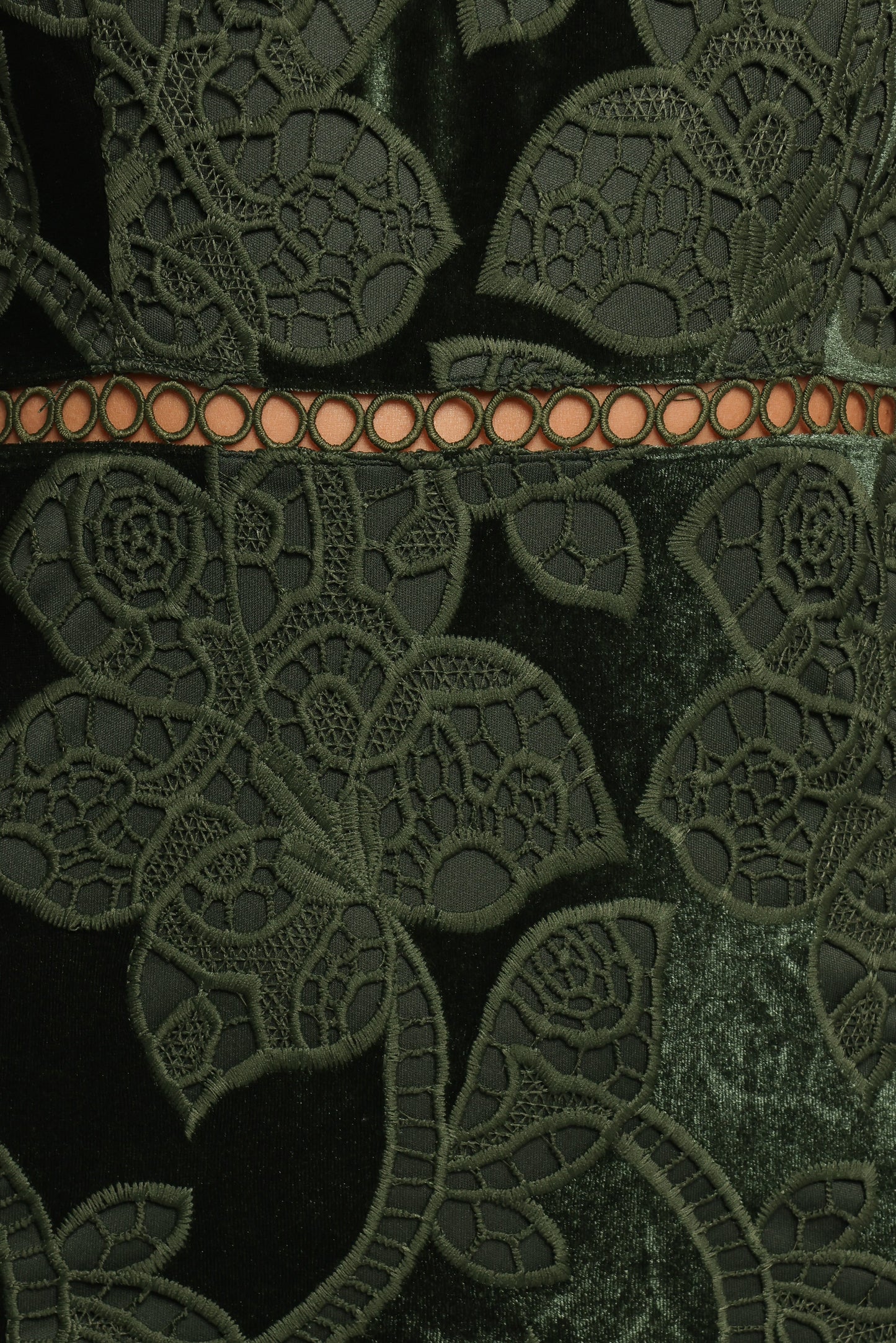 Pierre Long Sleeve Maxi Dress - Deep Velvet Green