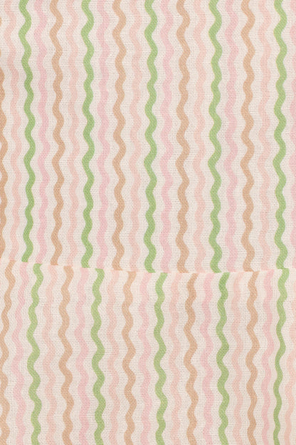 Polina Mini Dress - Wave Stripe