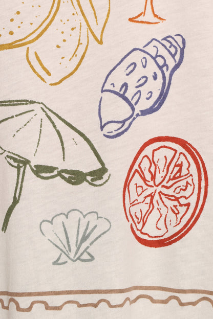 Positano Tee - White