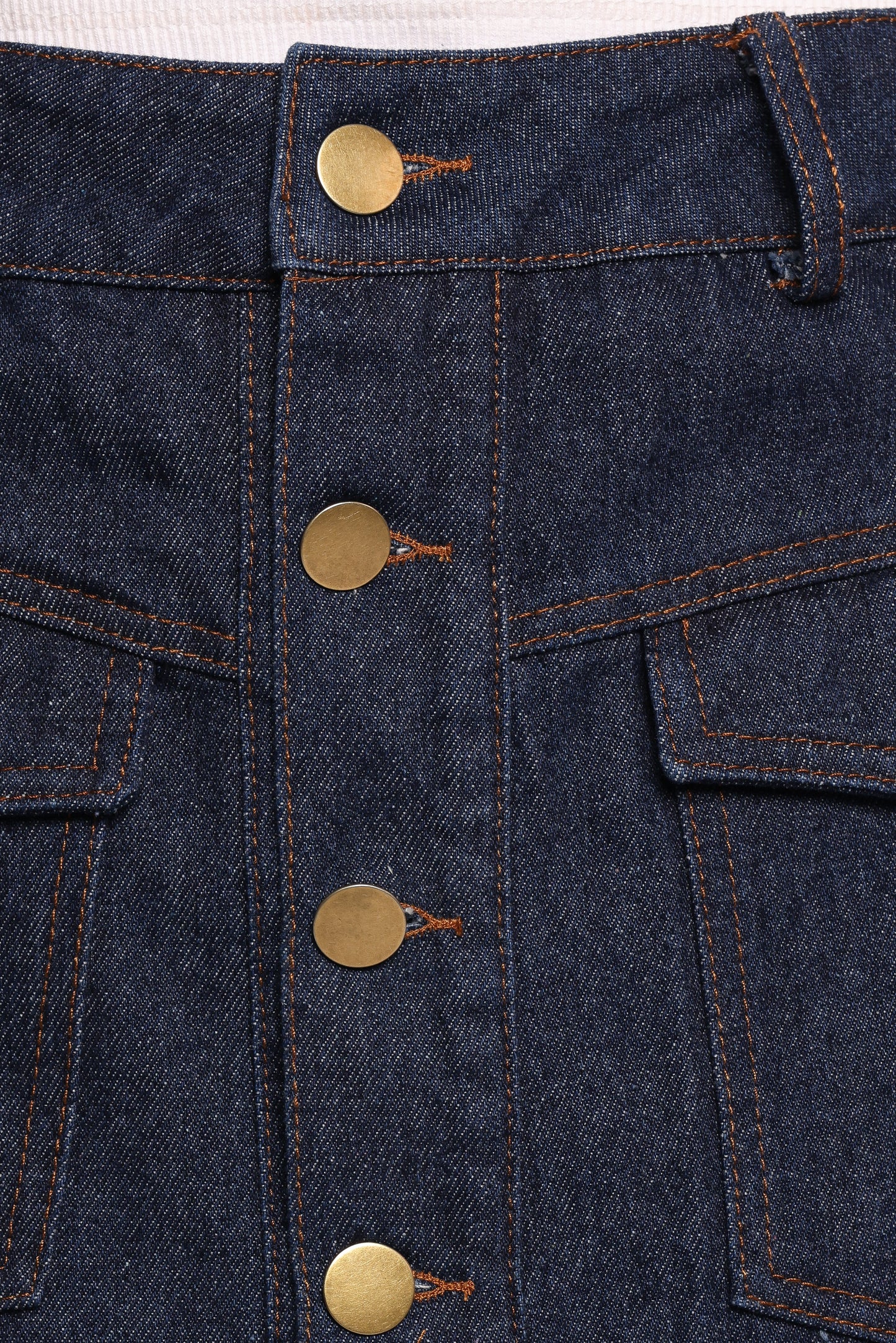 Presley Denim Skort - Dark Denim