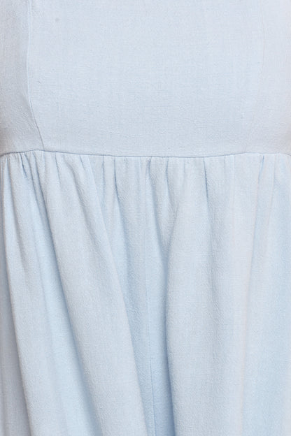 Quinley Romper - Light Blue