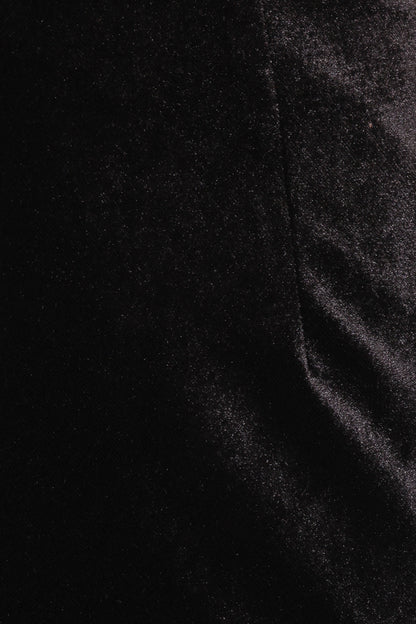 Fallen Velvet Top - Black