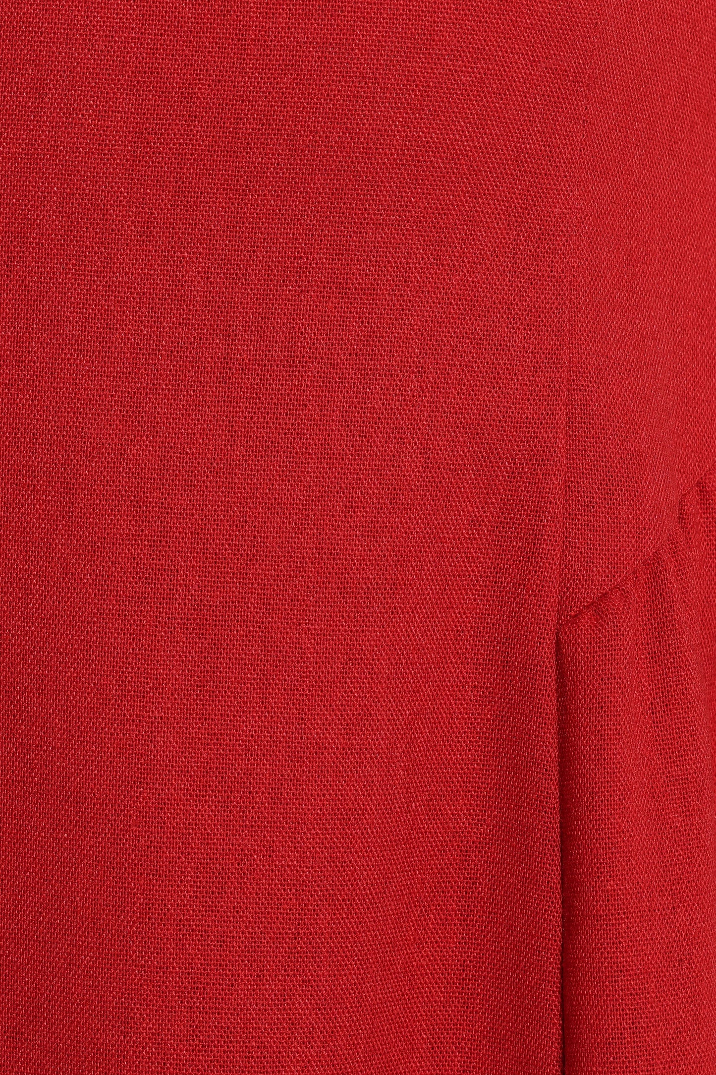 Ramona Halterneck Midi Dress - Red