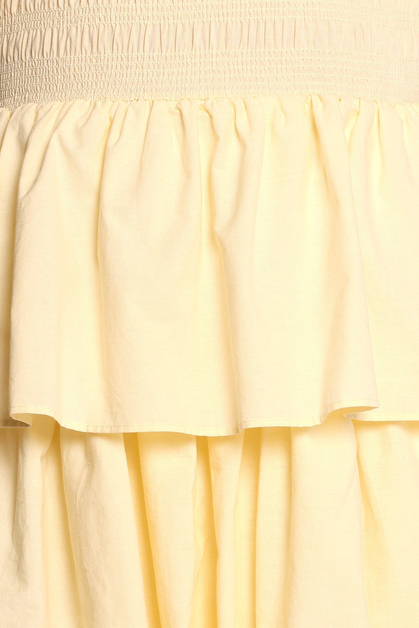 Raphael Tiered Maxi Dress - Yellow