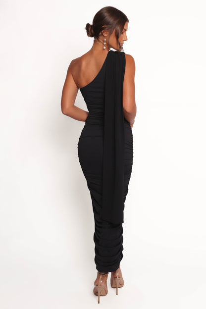 Reia Midi Dress - Black
