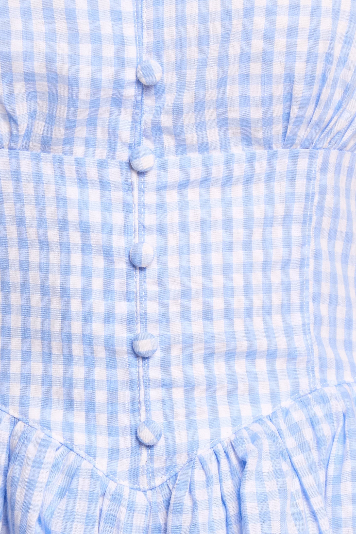 Rhea Corset Romper - Blue