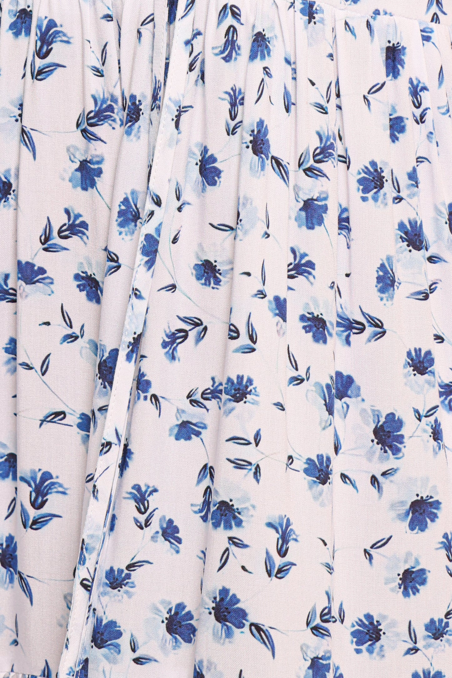 Roberts Maxi Dress - Blue Ditsy Floral
