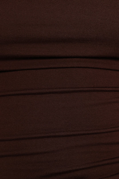 Romy Top - Chocolate Brown