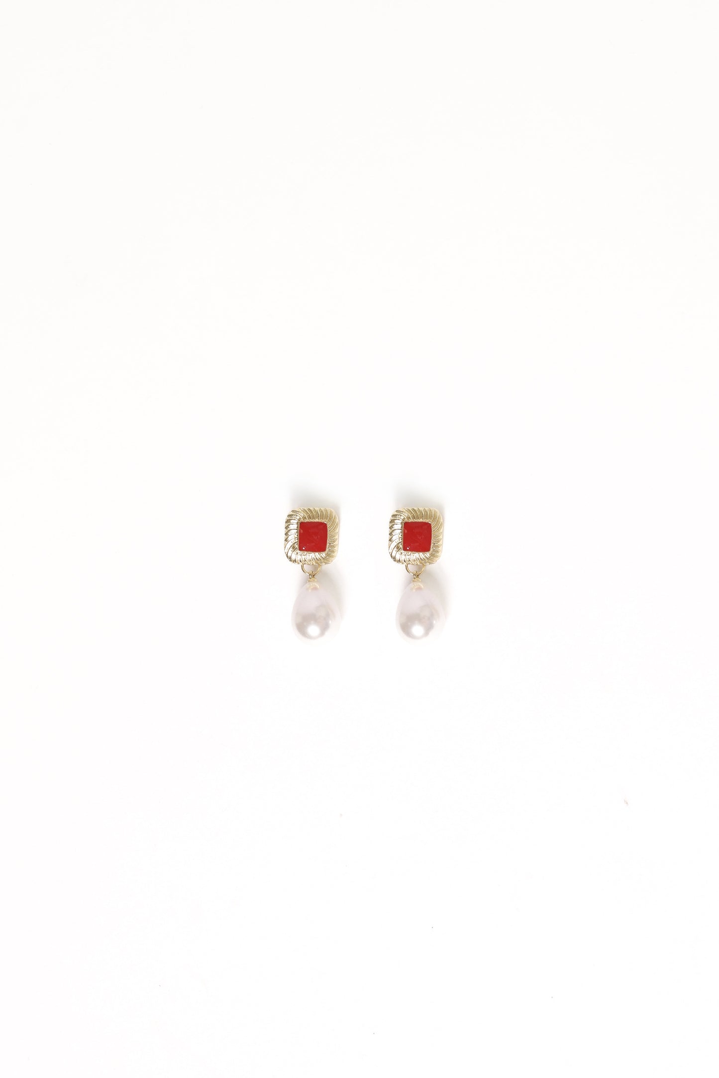 Rosalind Earrings - Gold/Pearl