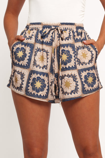 Rowena Shorts - Rowena Print