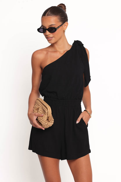 Sally Romper - Black