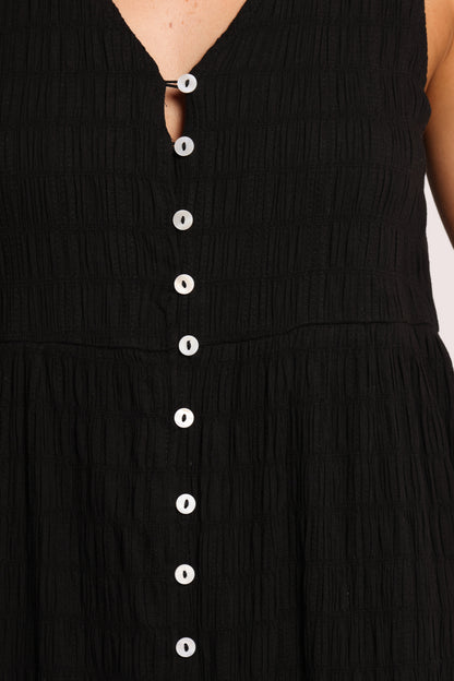 Sam Midi Dress - Black