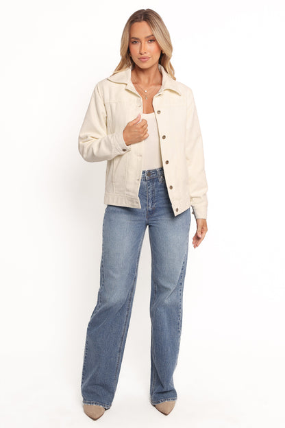 Sandy Boucle Jacket - White