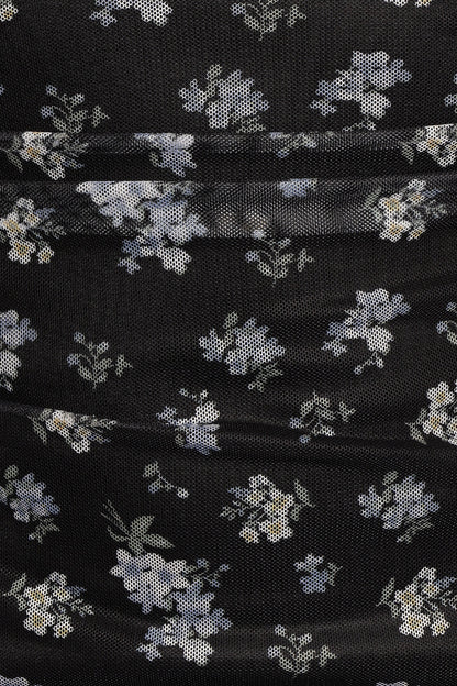 Saylor Mini Dress - Black Floral