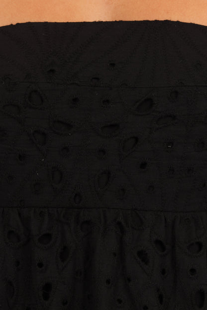 Sevara Midi Dress - Black