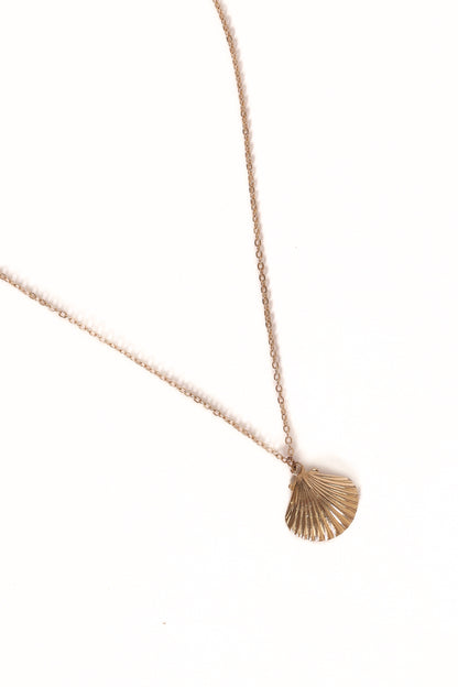 Shell Necklace - Gold