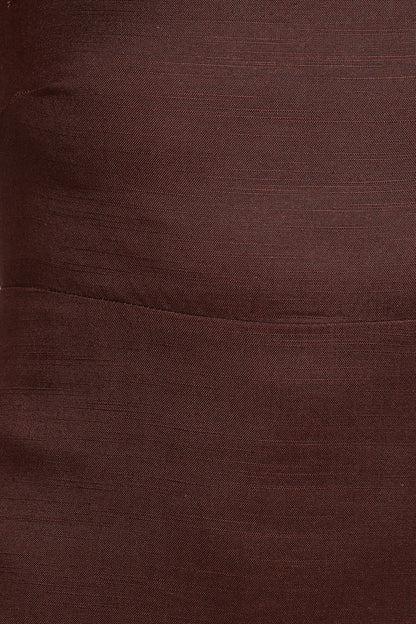 Skylar Midi Dress - Brown