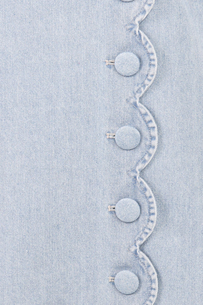 Sloane Mini Dress - Light Denim