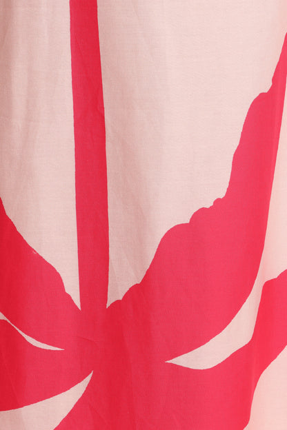 Sofia Maxi Dress - Pink Palm